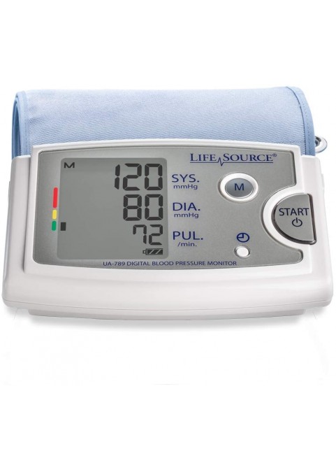 LifeSource Upper Arm Blood Pressure Monitor with Extra Large Cuff (789AC)