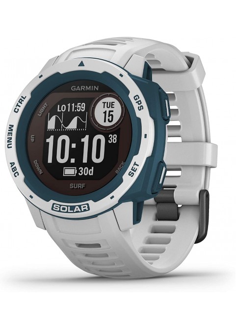 Garmin 010-02064-00 Instinct, Rugged Outdoor Watch with GPS, Features Glonass and Galileo, Heart Rate Monitoring and 3-Axis Compass, Graphite